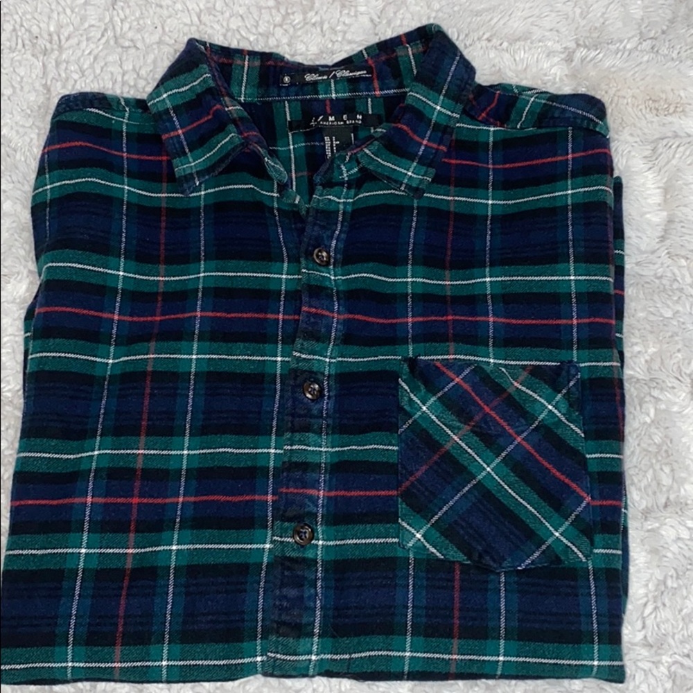 FOREVER 21 CLASSIC FLANNEL